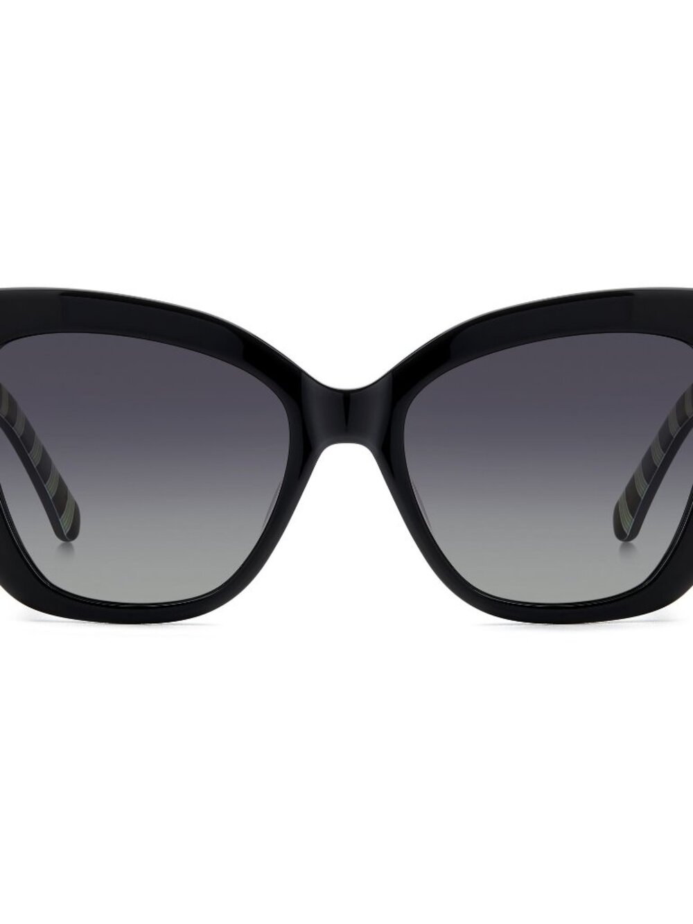 NEW KATE SPADE BEXLEY/G/S 0807WJ BLACK GREY POLARIZED AUTHENTIC SUNGLASSES - Picture 3 of 5
